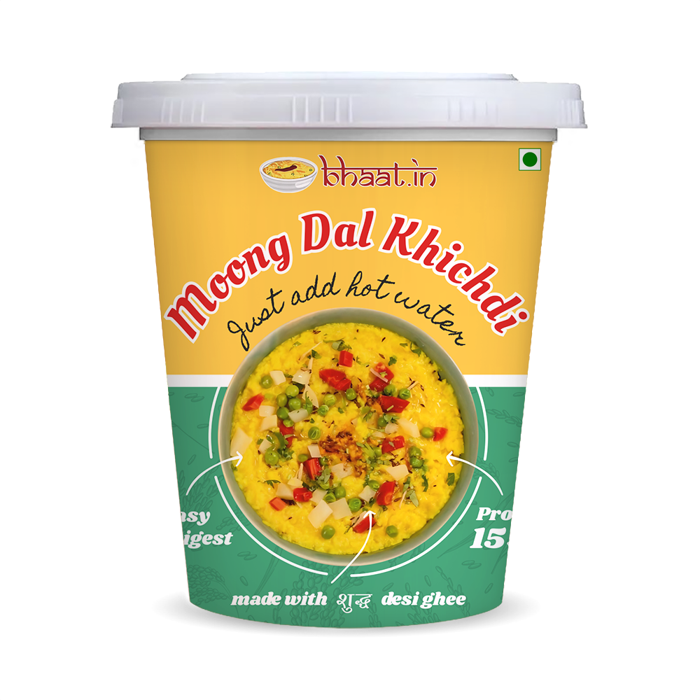 Moong Dal Khichdi in desi ghee-Pack of 2