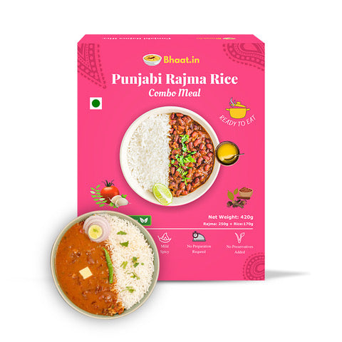 Rajma Rice Combo