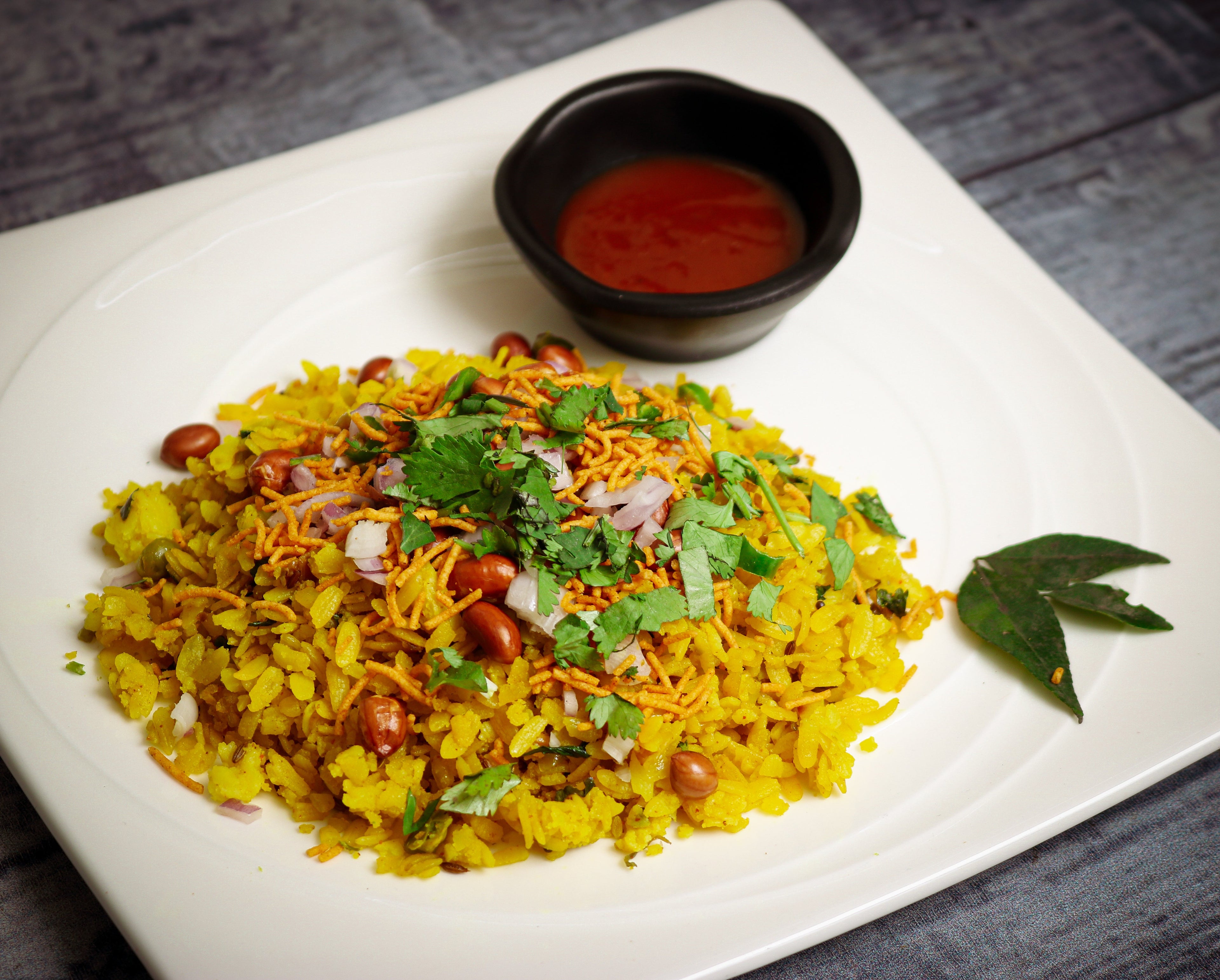 Breakfast combo-Jain Poha & Upma