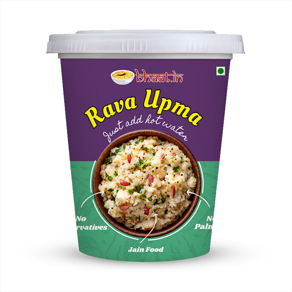 Breakfast combo-Jain Poha & Upma