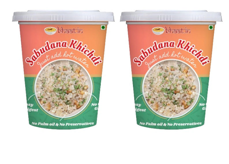 Sabudana Khichdi in desi ghee-Pack of 2